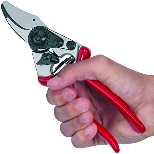 Felco Pruning Shears (F 6) - High Performance Swiss Made One-Hand Garden Pruners
