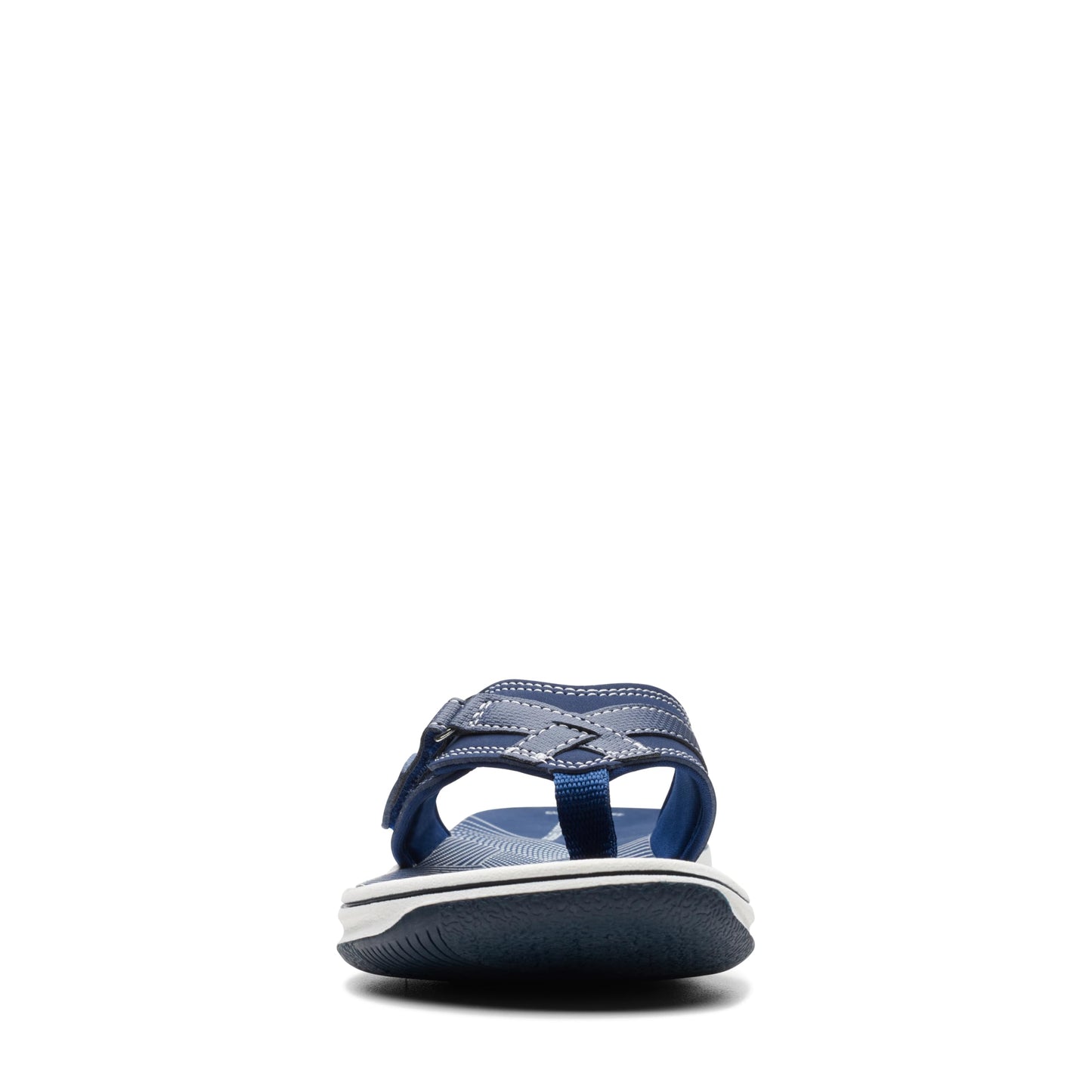 Clarks Women's Breeze Sea Flip-Flop, Navy Synthetic