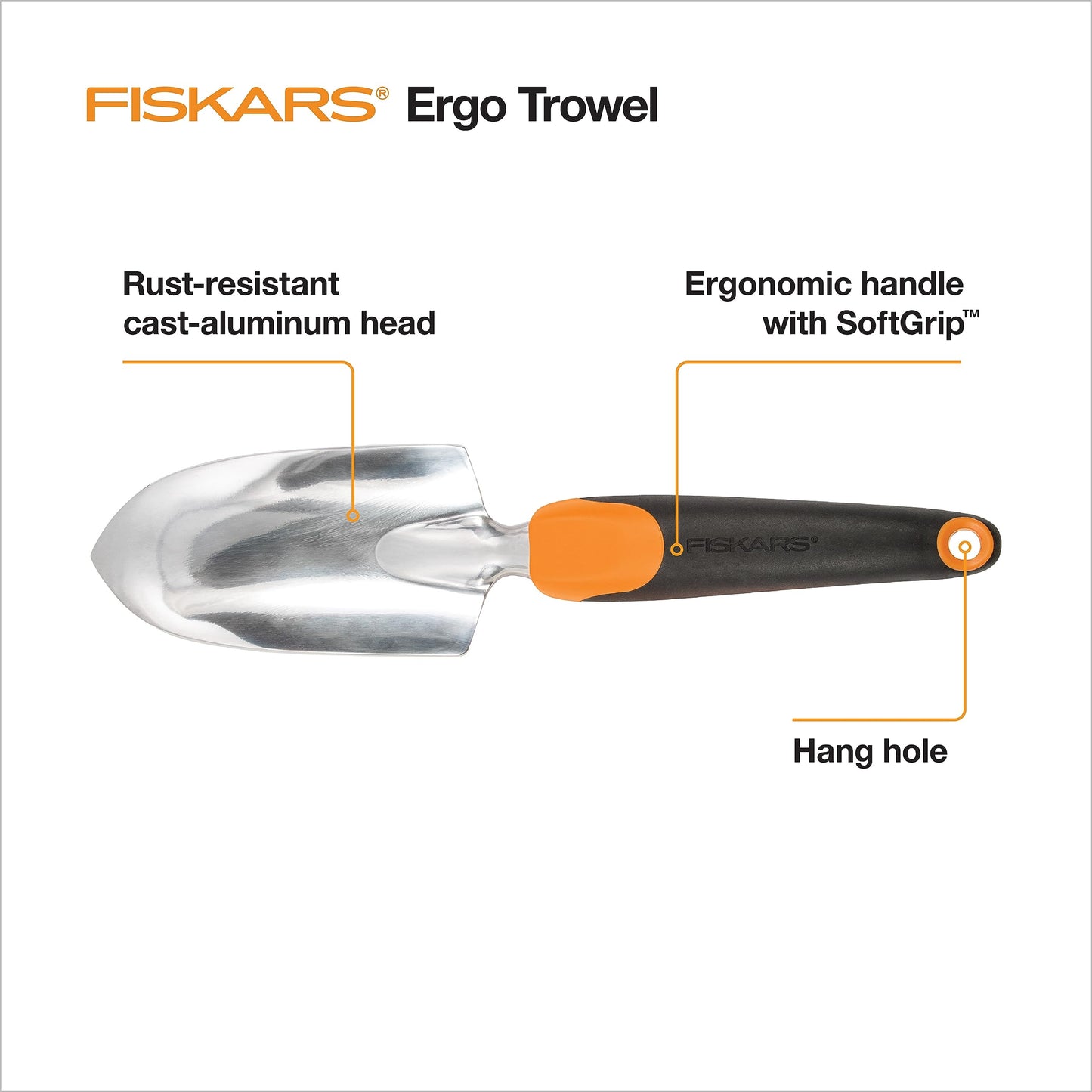 Fiskars Ergo Garden Hand Trowel