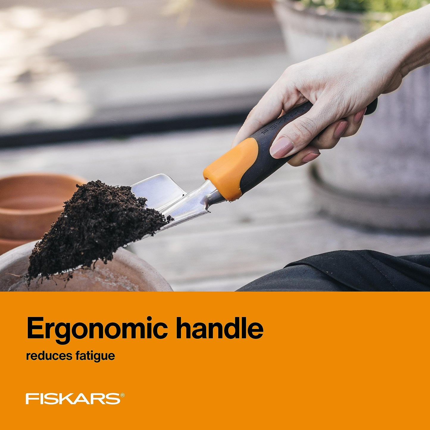 Fiskars Ergo Garden Hand Trowel