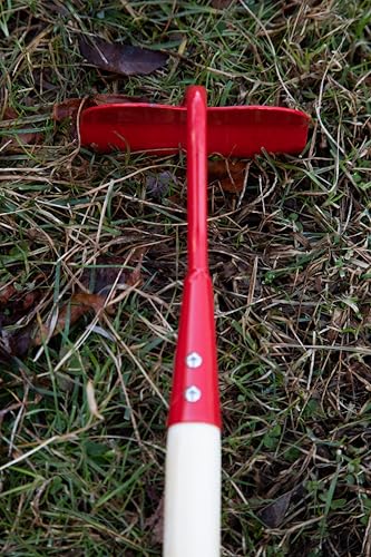 JustForKids Kids Garden Tool Set - Rake, Spade, Hoe and Leaf Rake