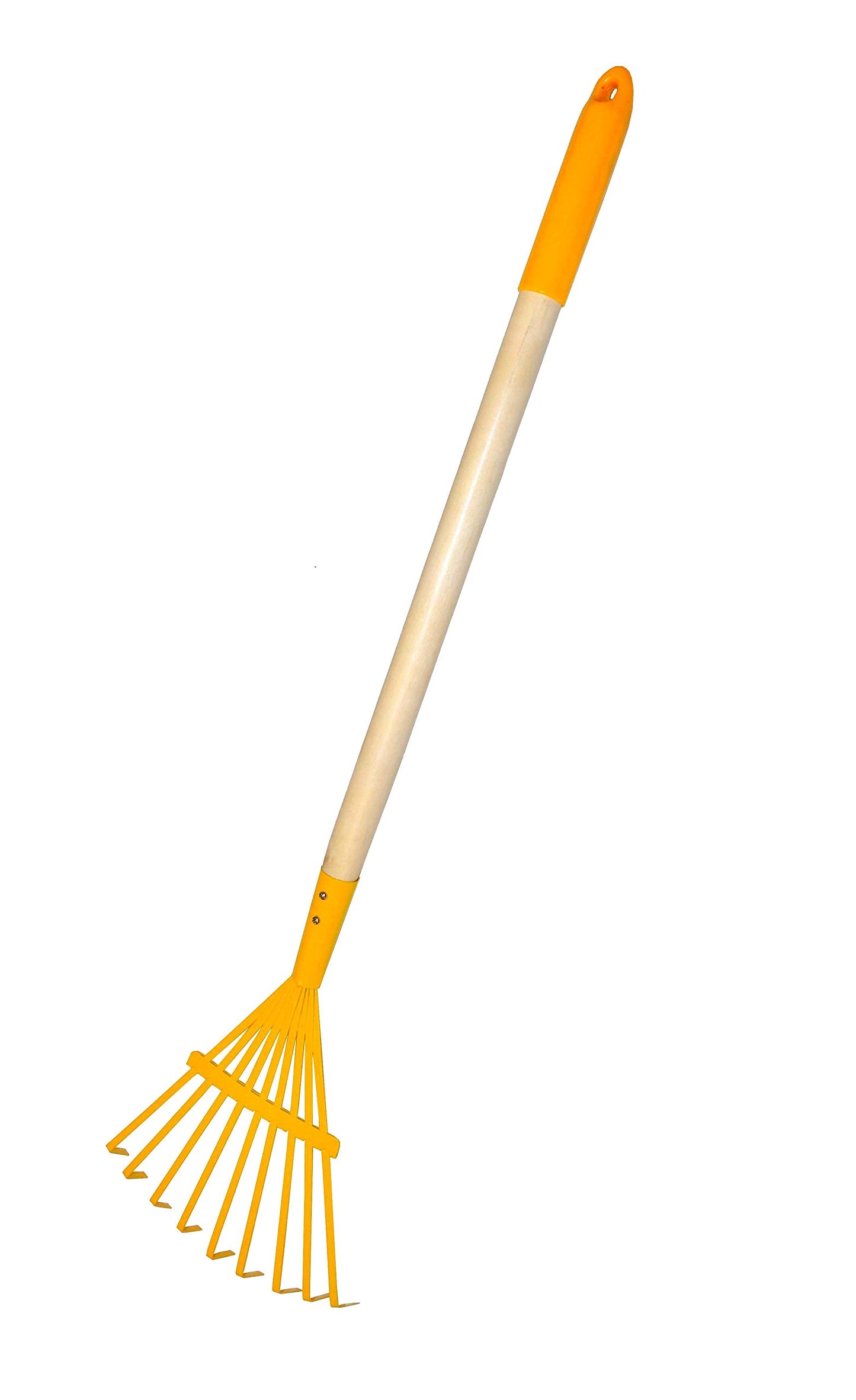 JustForKids Kids Garden Tool Set - Rake, Spade, Hoe and Leaf Rake