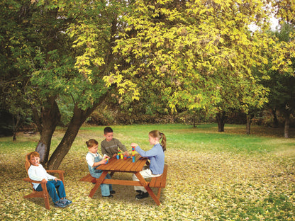 Maxim Child’s Adirondack Chair. Kids Outdoor Wood Patio Furniture for Backyard, Lawn & Deck